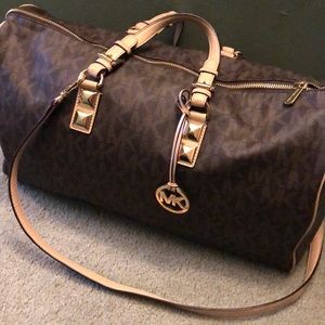 Authentic Michael Kors duffle bag